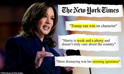 The New York Times turns on Kamala Harris and slams her as 'a .